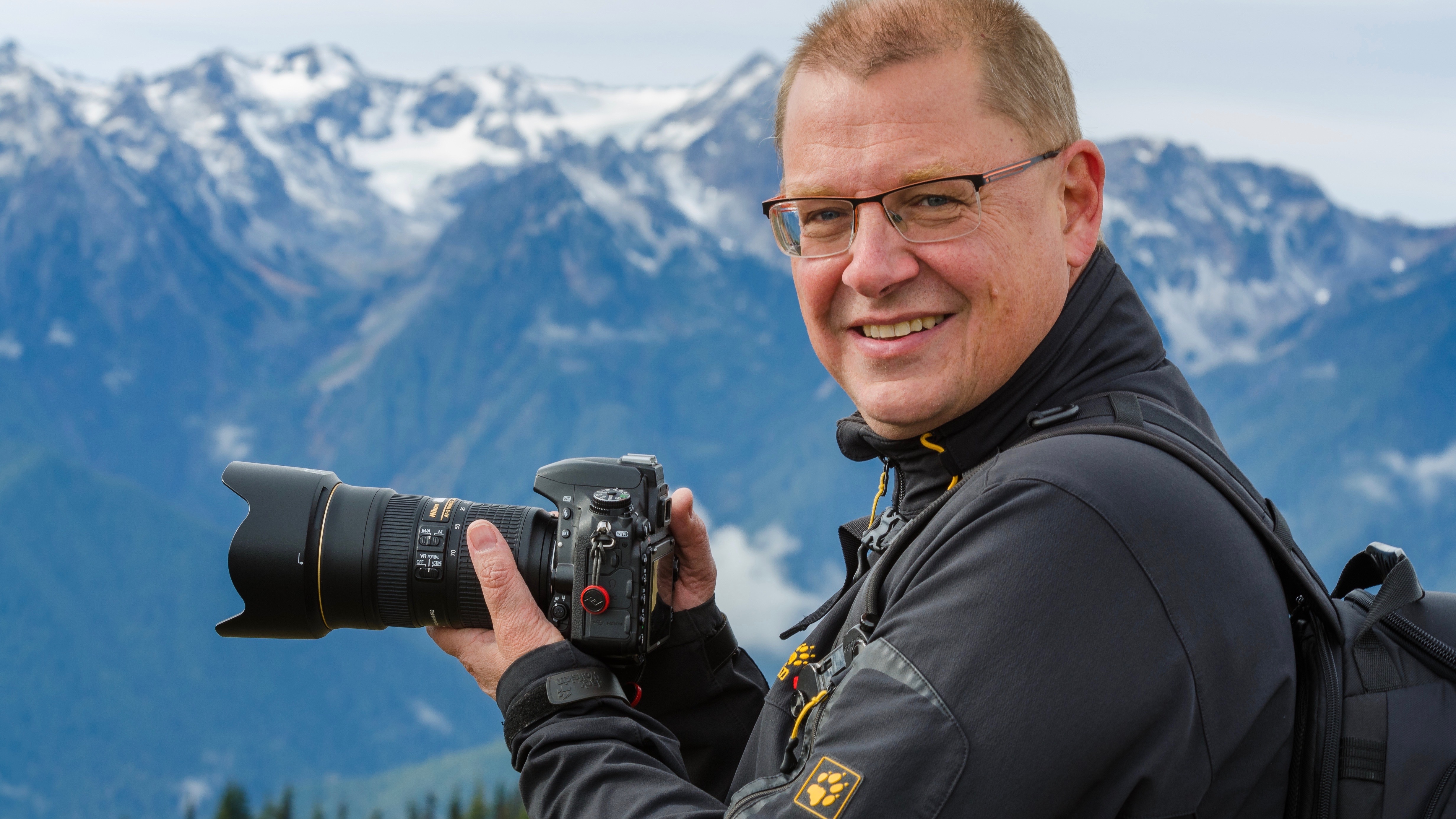 Jürgen im Olympic NP, Washington